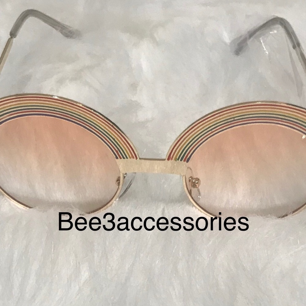 Rainbow shades.